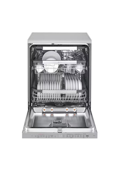 LG Dishwasher, 14-Place Capacity, QuadWash, Smart Control, TrueSteam, Silver