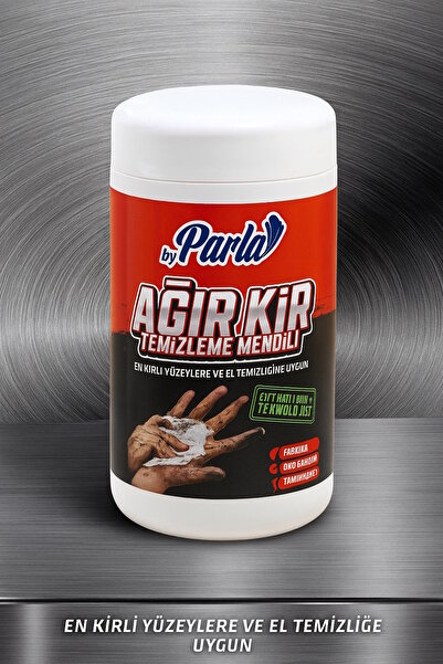 by PARLA Parla Ağır Kir Sökücü Temizleme Mendili 60'lı