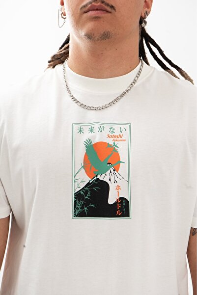 No Future Satoshi Nakamoto Regular Fit T-Shirt Nf0615Ek