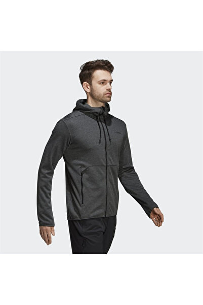 adidas D73191 Terrex CTC Ho FI Jkt Чоловічий спортивний верхній одяг Сірий