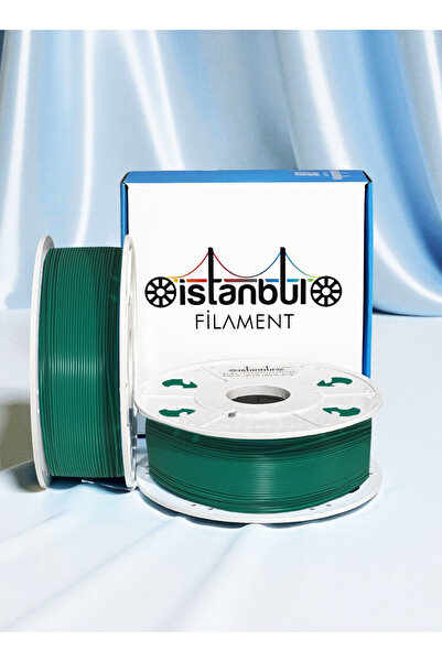 İSTANBUL FİLAMENT 3D Baskı PLA Filament Yeşil 1 Kg Ø 1,75mm ± 0,05 Mm
