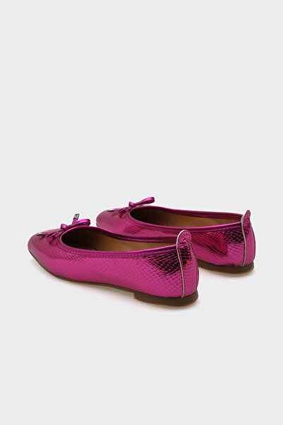 Capone Outfitters Hana Trend Bow Fukszia női balerinák