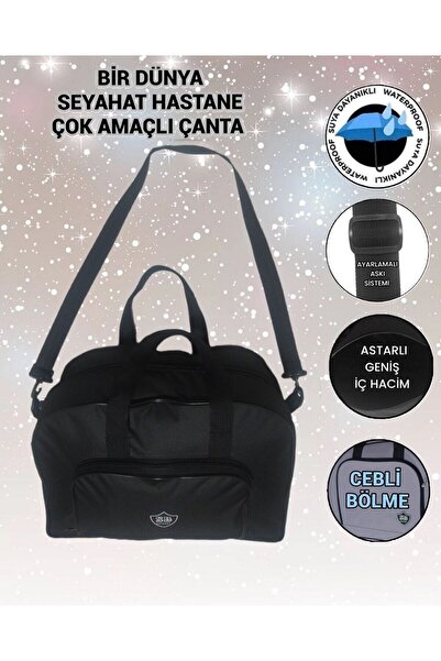 SEVBAGS Bir Dünya El Valizi Kabin Boy Seyahat Hastane Çok Amaçlı Çanta
