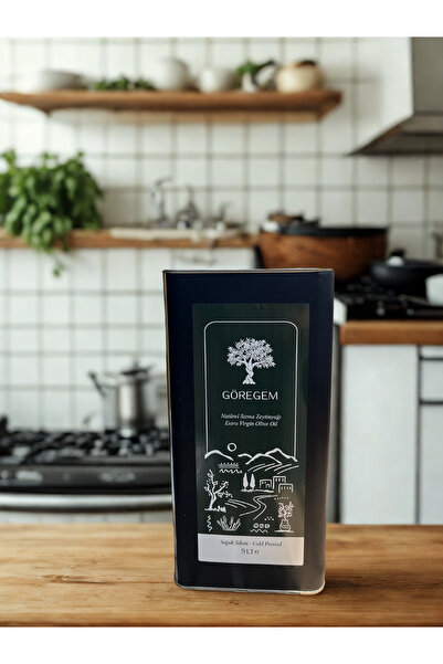 GÖREGEM Soğuk Sıkım Natürel Sızma Edremit Zeytinyağı 5lt