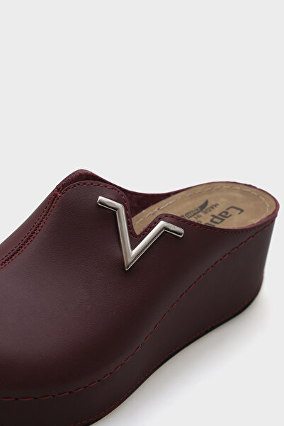 Capone Outfitters Ανατομικές μαλακές άνετες παντόφλες Mother με σφήνα τακούνι