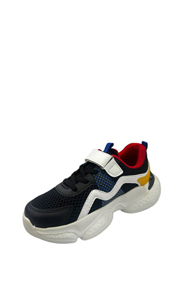 pepino Py24-1651 Boy's Sports Shoes Black Red
