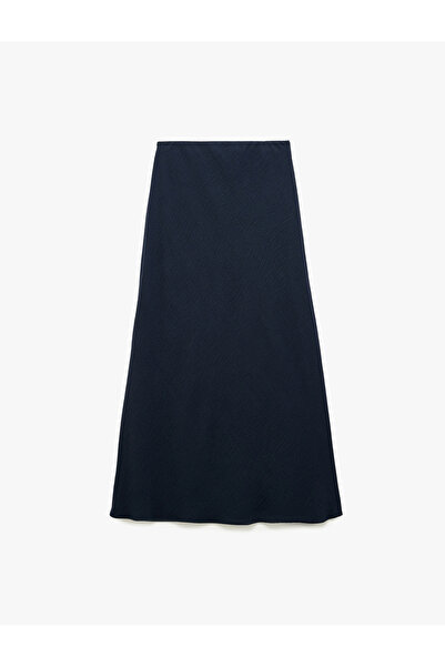 Koton Aerobin Fabric Standard Waist Midi Flared Skirt