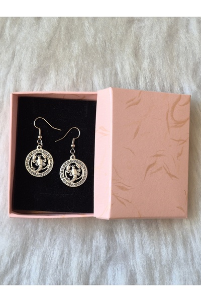 Ororabutik 25mm Akrep Scorpion Figürlü Küpe Seti, Astroloji, Burç