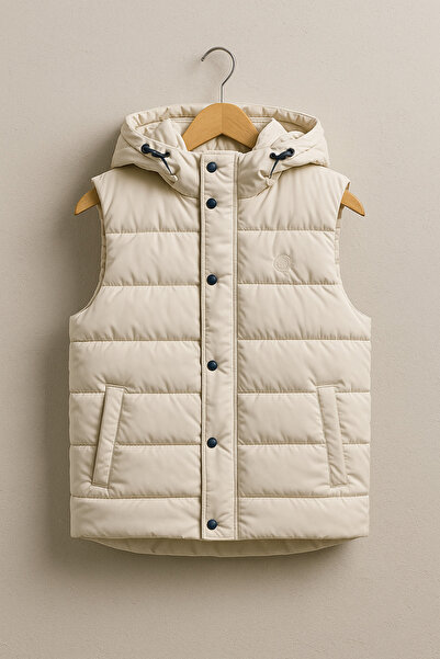 CAPPA KIDS Erkek Çocuk Nova Kumaş Cepli Astarlı Mevsimlik Premium Yelek