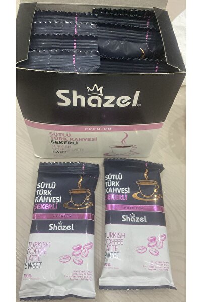 Shazel Instant Turkish Coffee with Sugar 11 g X 12