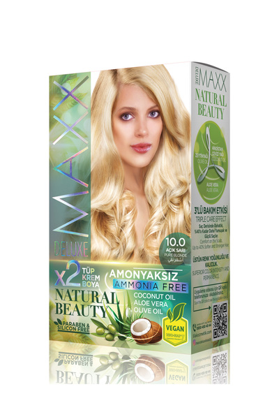 MAXX DELUXE 10.0 Açık Sarı Amonyaksız Set Boya