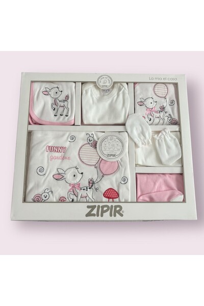 Victorinox Set cadou pentru nou-născuți, fetițe – Roz – 10 piese