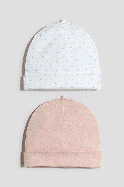 H&M 2-pack cotton hats