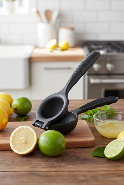 Frapan Home Cast Iron Lemon Squeezer Citrus Juicer Stainless Ergonomic Durable