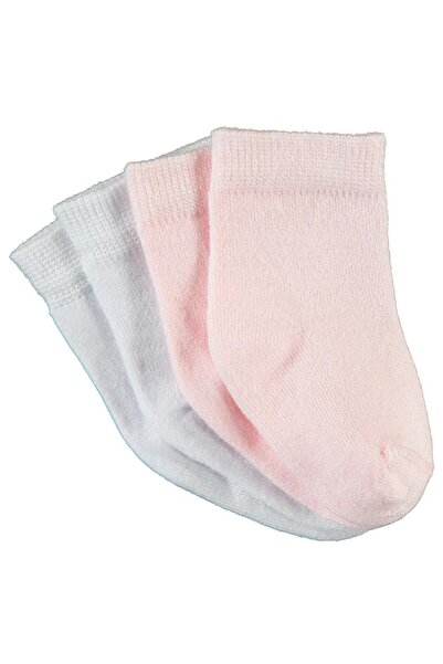 Civil Baby Bamboo Organic Baby Socks Set - White12 Months
