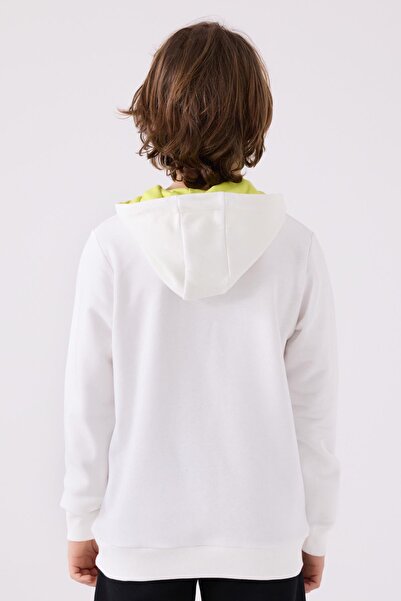 Kappa Boy's White Sweatshirt