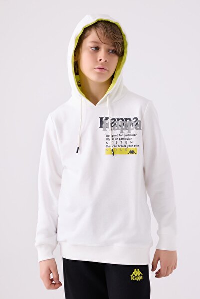 Kappa Boy's White Sweatshirt