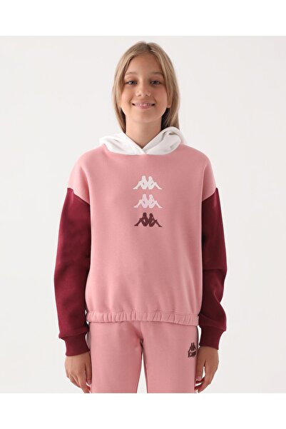 Kappa Authentic Billy Girl's Pink Sweatshirt
