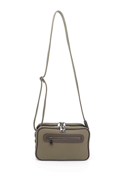 GÖNDERİ(R) Women/Girls Khaki Long Strap Shoulder Bag