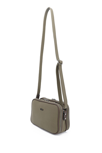 GÖNDERİ(R) Women/Girls Khaki Long Strap Shoulder Bag