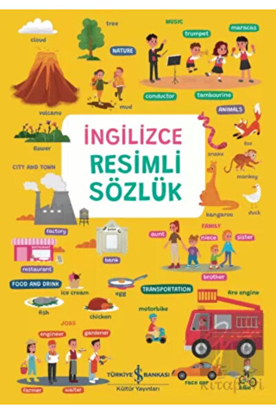 TÜRKİYE İŞ BANKASI KÜLTÜR YAYINLARI İngilizce Resimli Sözlük