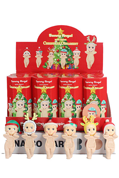 WANNA PROTECT Sonny Angel Hippers Christmas Series Mini Figure Series Surprise 1 Piece Toy Figure, Phone Decoration