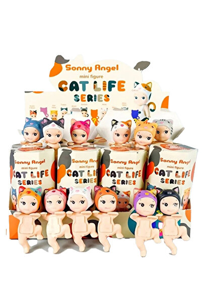 WANNA PROTECT Sonny Angel Cat Life Series Mini Figure Series Surprise 1 Piece Toy Figure, Phone Decoration Figure