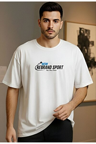 REBRAND Printed T-Shirt Sport Unisex Oversize