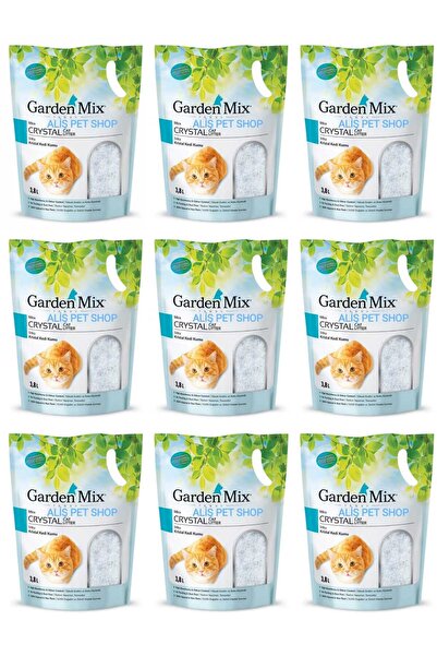 Gardenmix Sılıca Kedi Kumu 1.4 Kg - 3.8 L X 9 ADET