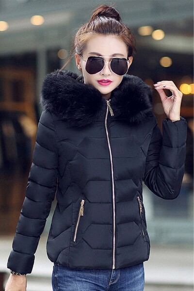 Barbora Daily Furry Puffy Women's Coat