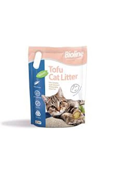 Bioline Tofu Cat Litter Baby Powder Fragrance 7L – Natural Clumping Litter