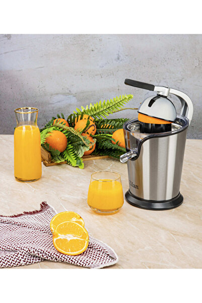 Zilan Storcător de citrice din oțel inoxidabil ZLN1765, antiderapant, 2 conuri de dimensiuni diferite