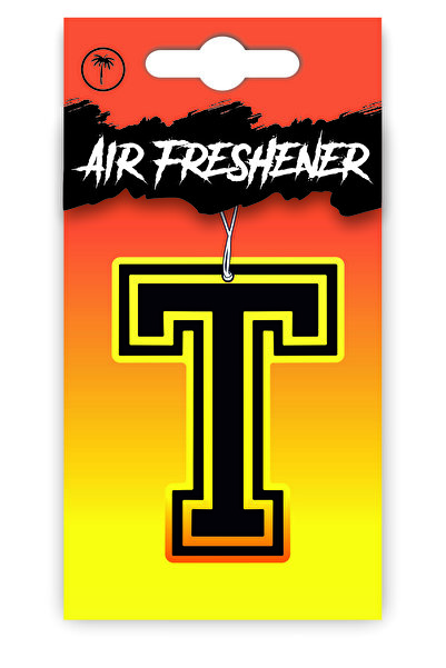 Duftpalm T Harf Tasarımlı Dekoratif Araç Kokusu ve Aksesuarı