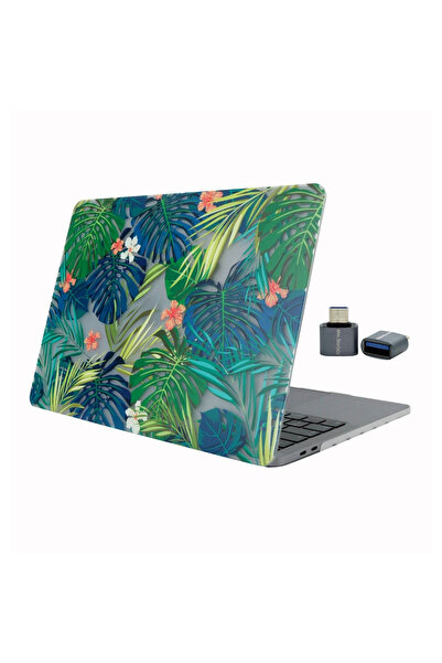 Mcstorey Macbook Pro Kılıf 13inç M1 M2 Çip Flower01nl A1706 A1708 A1989 A2159 A2251 A2289 A2338 Uyumlu