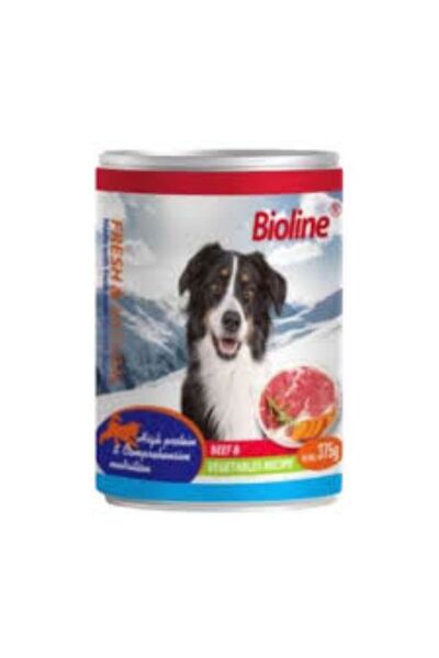 Bioline Canned Dog Food Chicken Head - 375 g