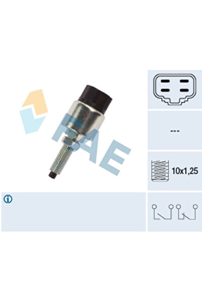 FAE Brake light switch HONDA PRELUDE IV (BB_) 1992-1996 24600 (Petrol)