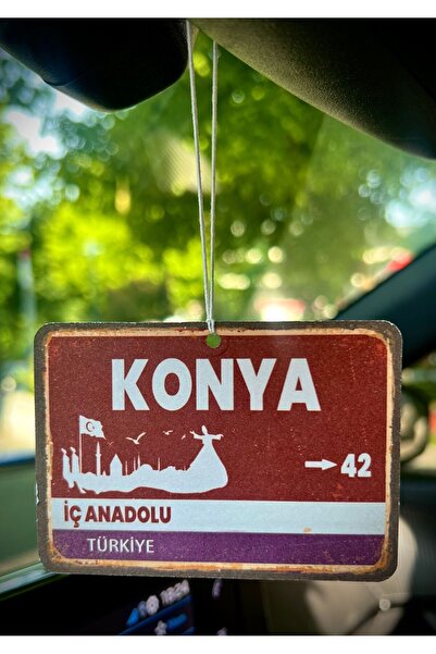 Duftpalm KONYA Tabela Tasarımlı Dekoratif Araç Kokusu ve Aksesuarı