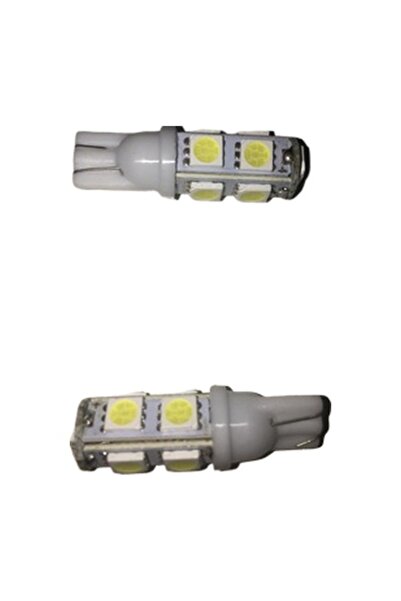 OEM 9 لمبة LED بيضاء بدون قاع لوقوف السيارات