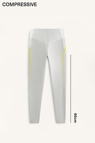 Oysho Compressive core control 65cm ankle-length leggings