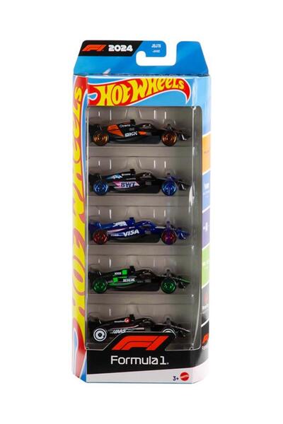 HOT WHEELS Beşli Araba Seti Formula1 JBJ78