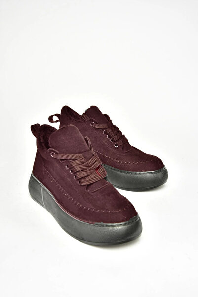 Lively Stylish Nadia Άνετα ελαφριά γυναικεία μποτάκια με χοντρή σόλα με κορδόνια με οβάλ μύτη