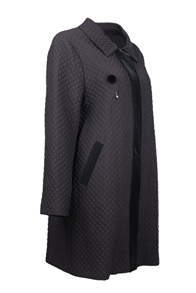 Gala-Xi سترة نسائية مبطنة بأكمام طويلة بتصميم بسيط - أناقة يومية