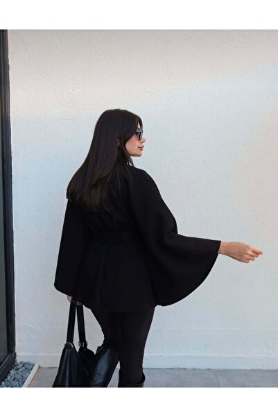 Tugem Χοντρό ΜΑΥΡΟ ΠΑΝΤΣΟΥΡΙΑ με Ζώνη στη μέση