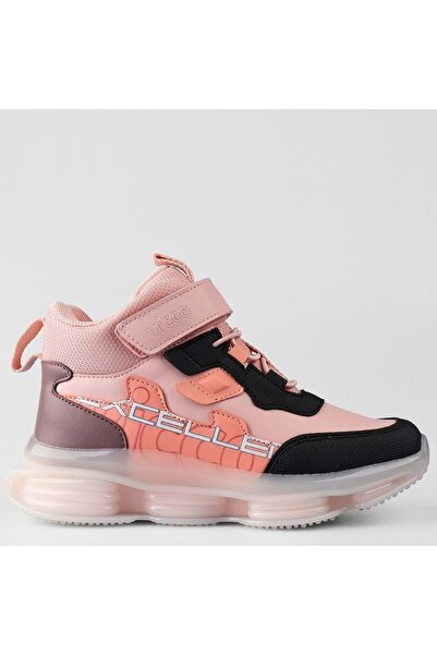 Vicco Heel Ortopedik Kauçuk Taban Ortopedik Çocuk Bot PUDRA