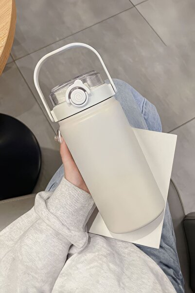 Weather Forecast 316 L Steel 1 L Vacuum Cold Straw Flask Water Bottle Cin413By