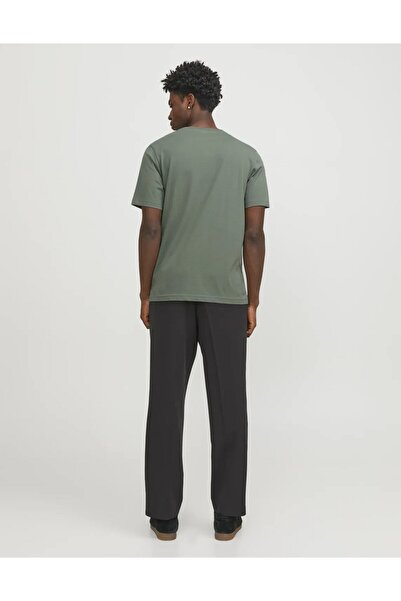 Jack & Jones Ανδρικό πράσινο μπλουζάκι Jack Jones Jprbluarchie Ss Tee Crew Neck Noos 12217167 -21