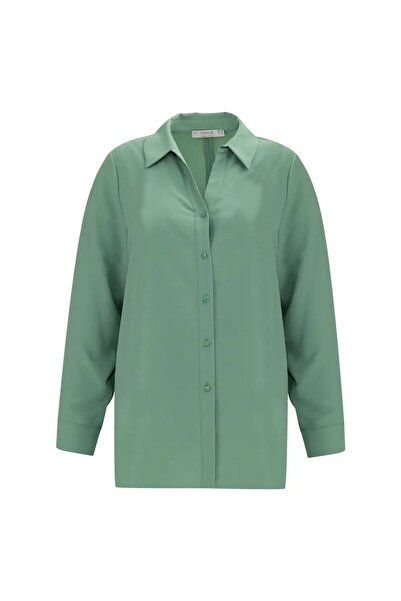 Gala-Xi Plus Size Long Sleeve Women's Shirt 10002411514004