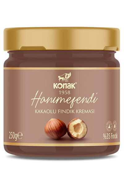 KONAK Hanımefendi Kakaolu Fındık Kreması 250 GR