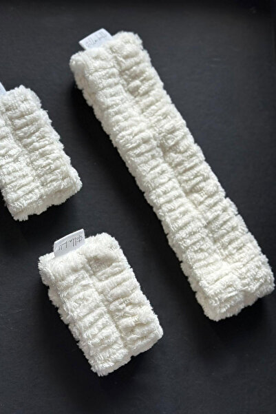 Stella Belli Hair Band and 2-Piece Bracelet Set |   Keseli |   Microfiber Welsoft Women Men Makeup Face Wash Yoga Spa