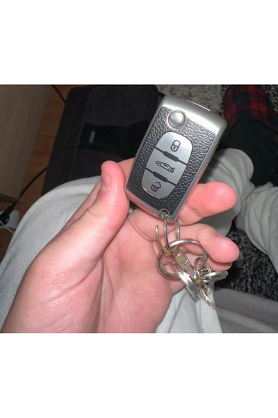 OEM Husă cheie briceag cu 3 butoane Peugeot 107, 207, 307, 307S, 308, 407, 607 și Citroën C2, C3, C4